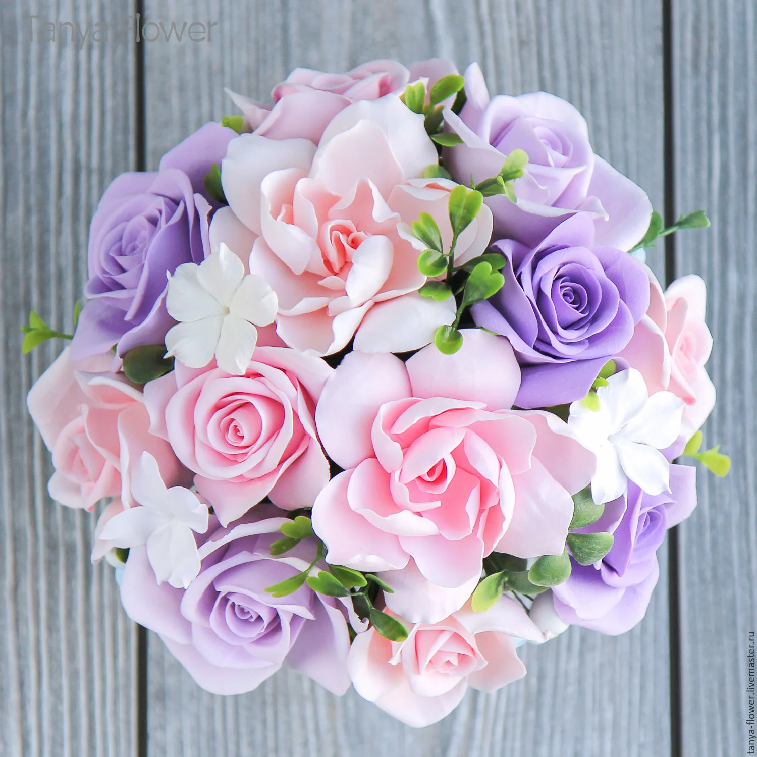 08fce7bf4c490a85be95bb2e59j3--tsvety-i-floristika-rozovo-sirenevyj-buket-tsvetov-iz-polimer.webp
