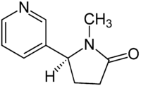 200px-Cotinine_Structural_Formulae.webp