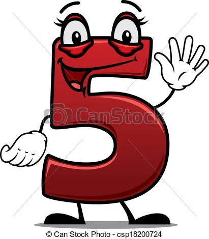 cheeky-waving-cartoon-number-5-illustration_csp18200724.webp