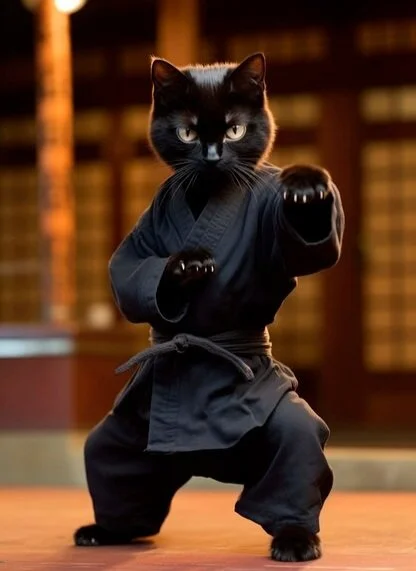 close-up-cat-doing-martial-arts_23-2151004423.webp