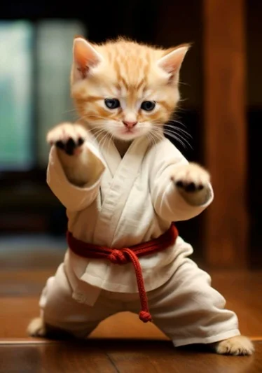 close-up-cat-doing-martial-arts_23-2151004433.webp