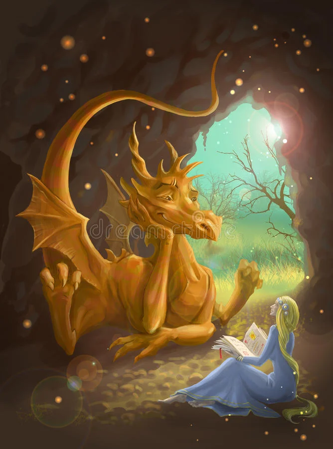 drache-und-prinzessin-die-ein-buch-lesen-27991669.webp