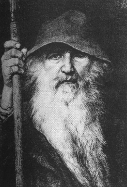 Georg_von_Rosen_-_Oden_som_vandringsman,_1886_(Odin,_the_Wanderer).webp