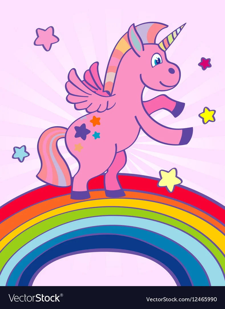 hand-drawn-pink-unicorn-rainbow-vector-12465990.webp