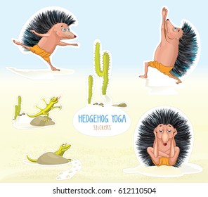 hedgehog-yoga-sticker-set-vector-260nw-612110504.jpg