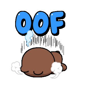 LINE Official Stickers - BROWN & FRIENDS Intense Stickers Example with GIF Animation.gif