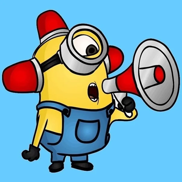 миньон с рупором.webp