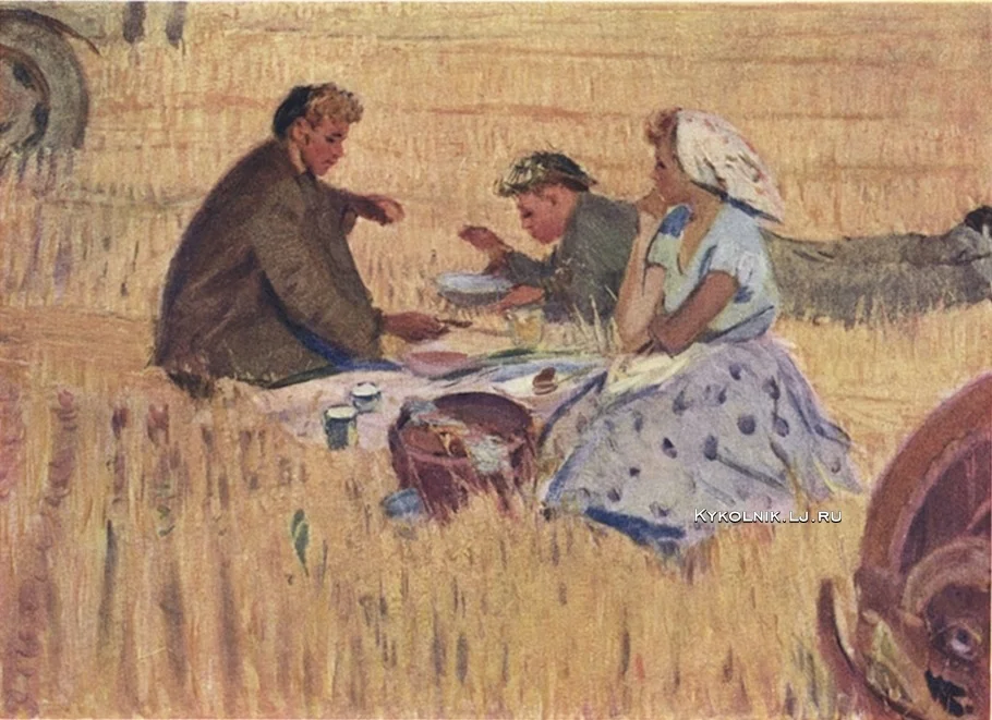 Мочальский Дмитрий Константинович (Россия, 1908 - 1988) «Полдень» 1962.webp