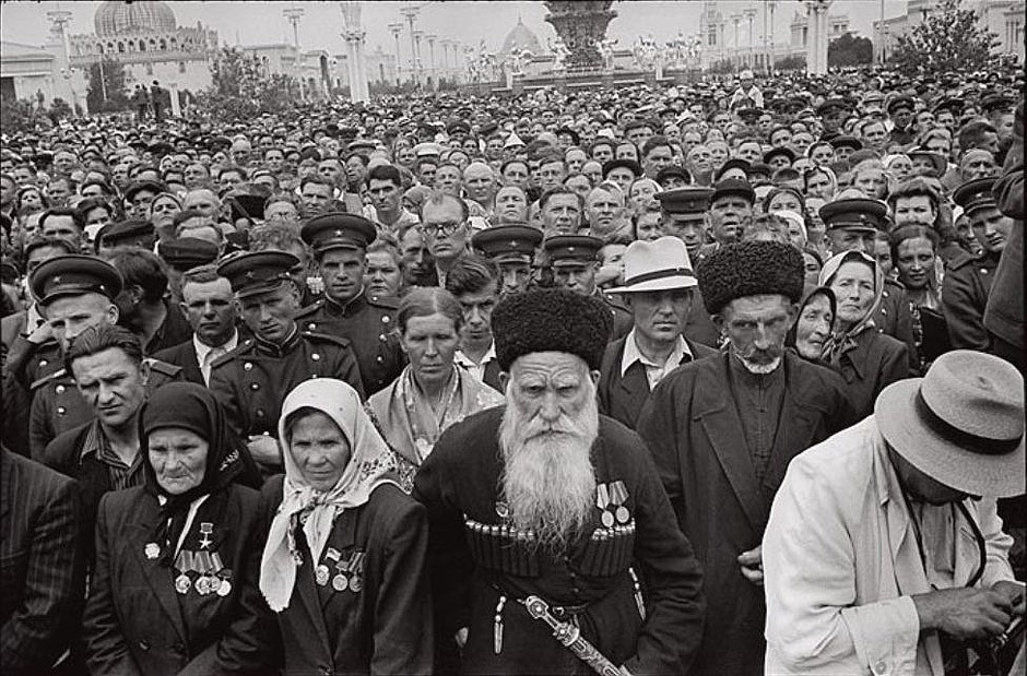 Открытие ВДНХ. Москва. .1954 год.jpg