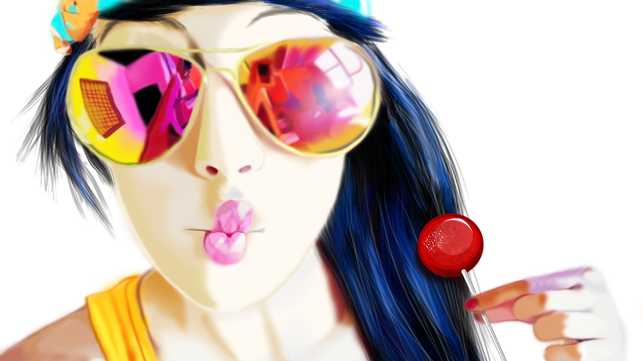 Painting_Art_Lollipop_Brunette_girl_Glasses_520340_2048x1152.jpg