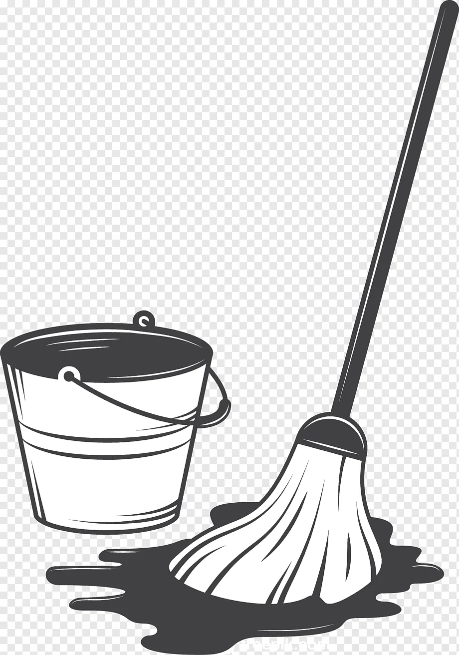 png-transparent-cleaning-tool-illustration-mop-and-bucket-monochrome-cleaning-cartoon.webp