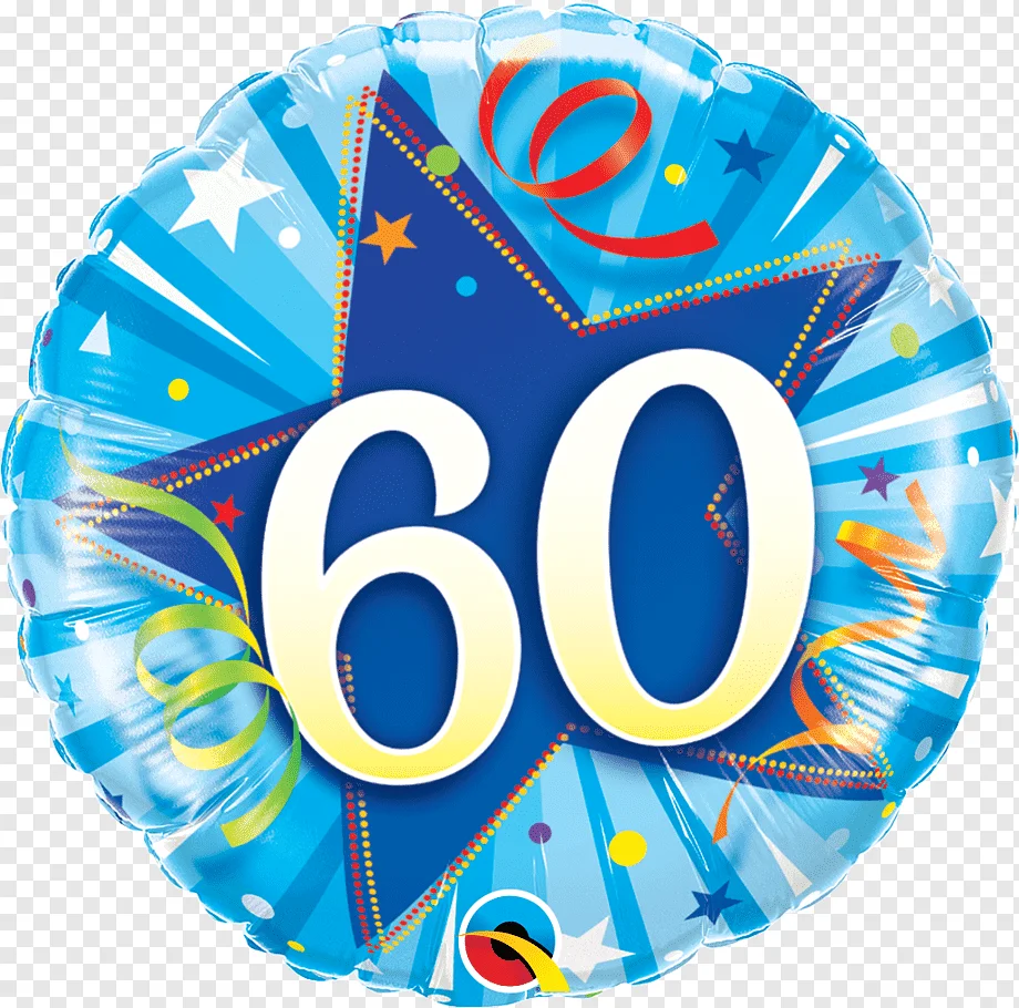 png-transparent-gas-balloon-birthday-party-flower-bouquet-60th-blue-ribbon-wish.webp