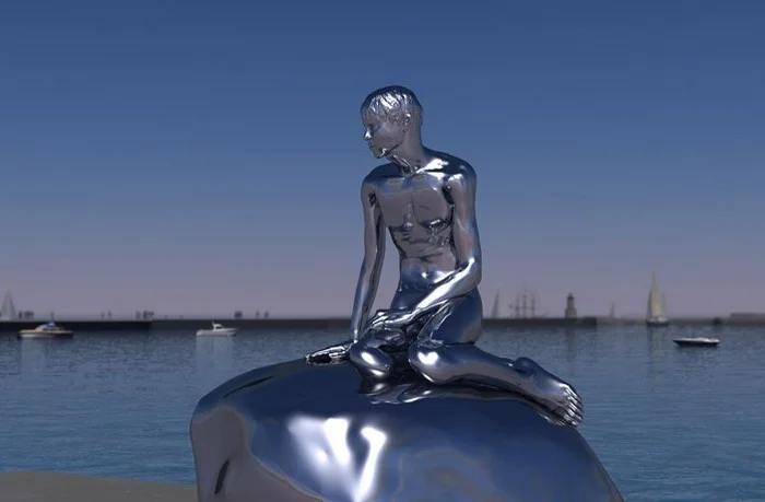 русалка копенгаген мальчик.webp