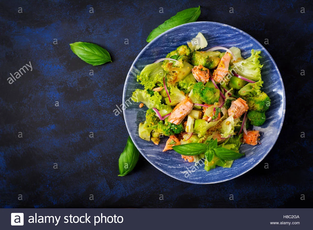 salad-of-stewed-fish-salmon-broccoli-lettuce-and-dressing-fish-menu-H8C2GA.webp