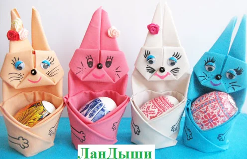 Заяц пасхальный своими руками.webp