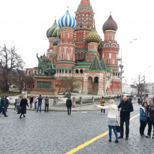 Первый раз на Красной площади