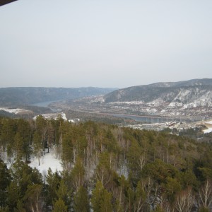 Красноярская ГЭС и Дивногорск