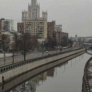 Вид с Высокояузского моста