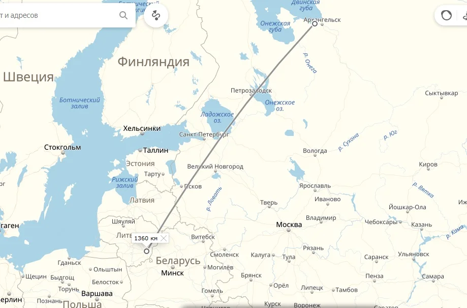 Ботнический залив карта