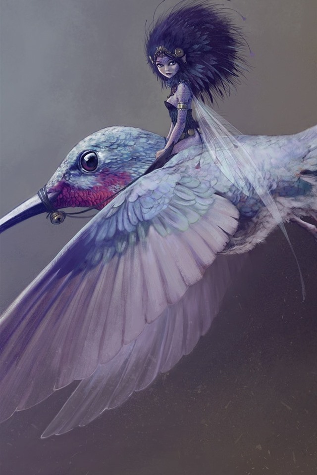 Fantasy-girl-and-hummingbird-art-picture_iphone_640x960.jpg