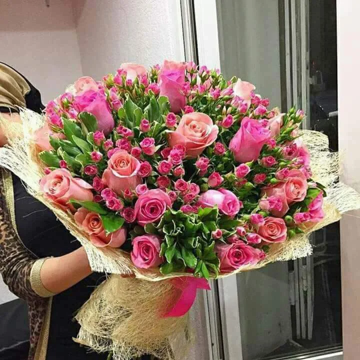 Цветы на день рождения реальные
