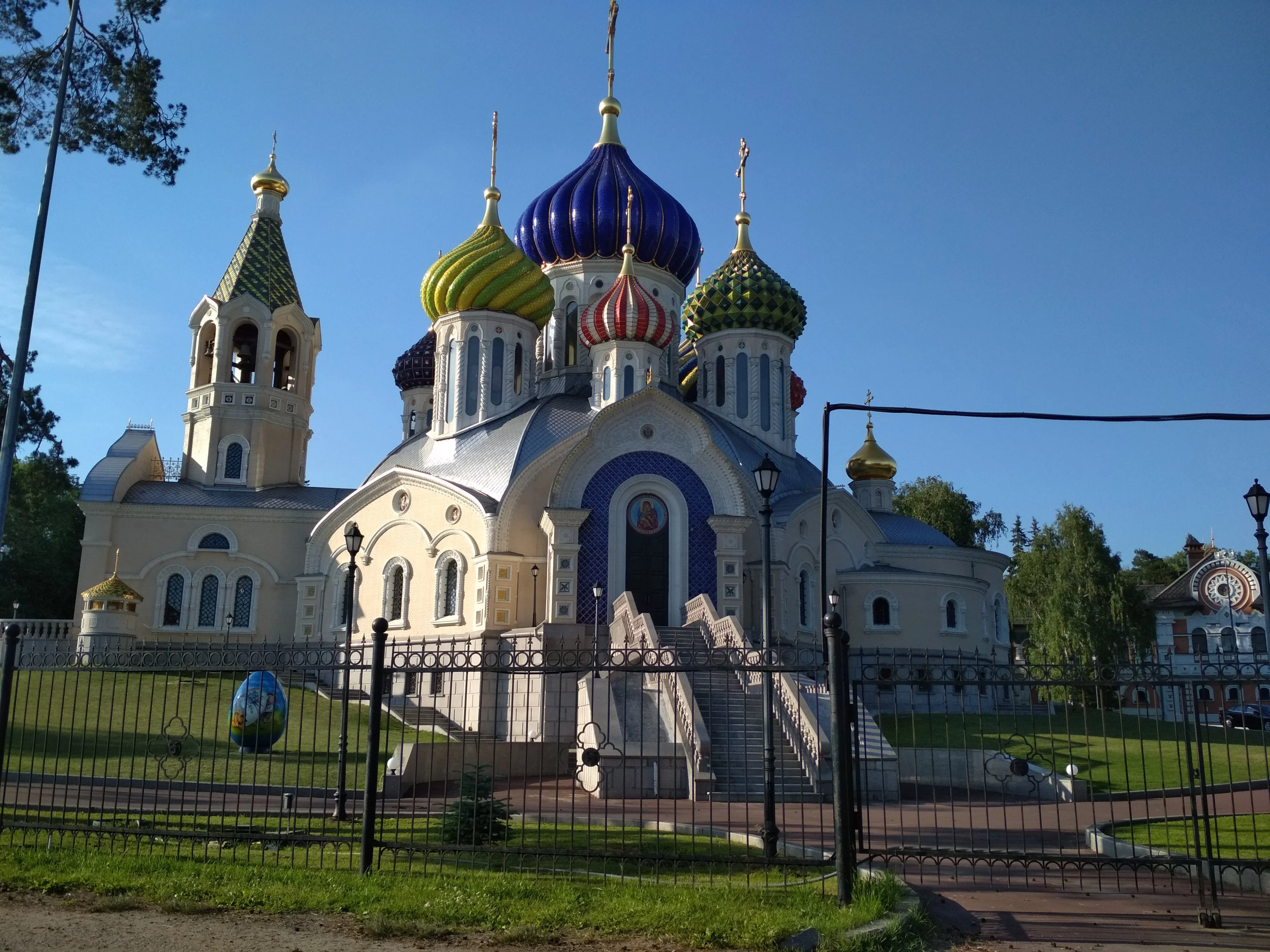 Храм спаса преображения в переделкино
