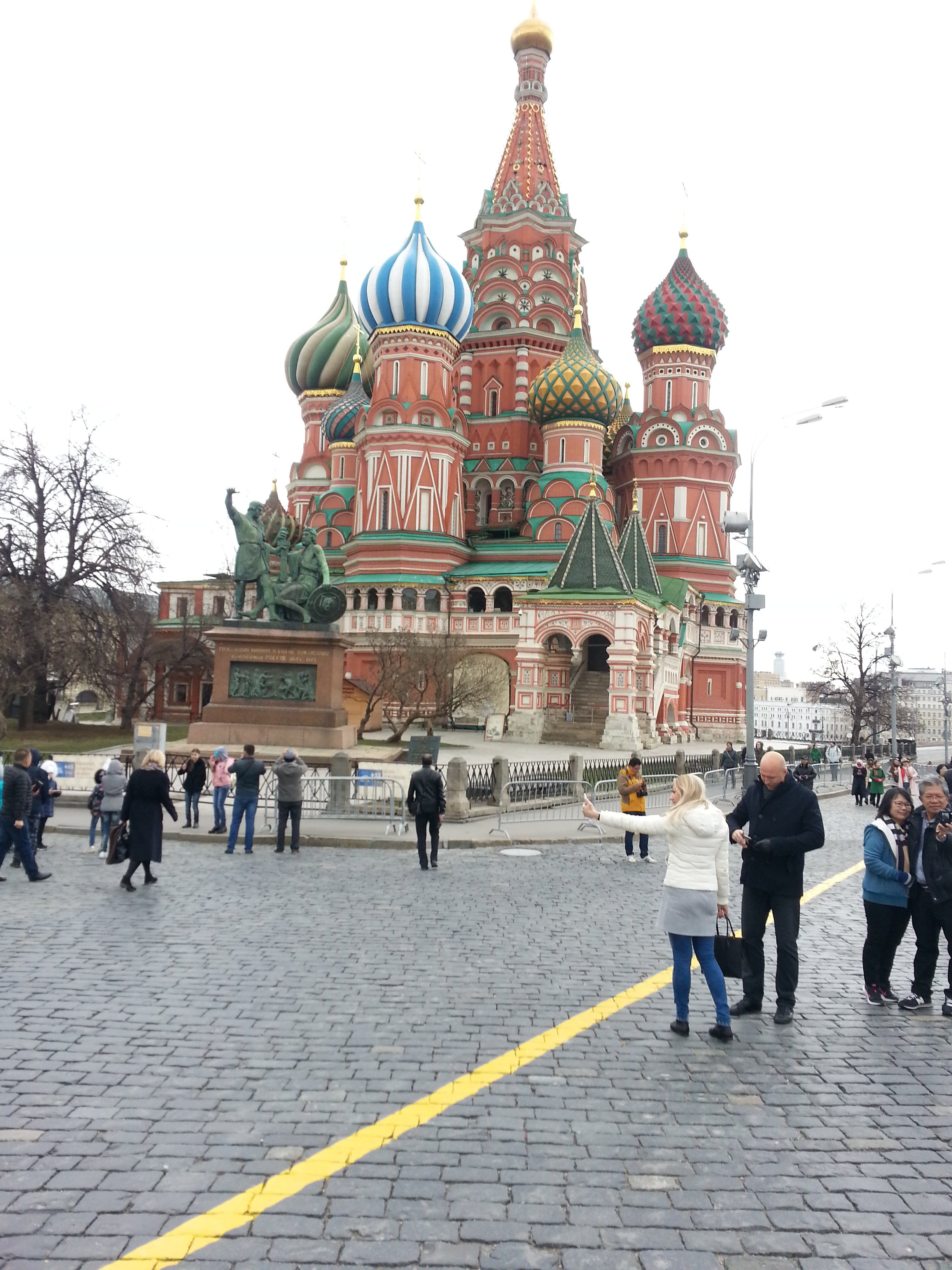 Первый раз на Красной площади