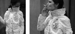 Концептуальная «куртка для курильщиков» - наглядный пример вреда курения