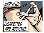Внимание: сигареты вызывают привыкание!