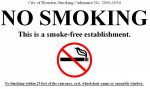 Smoke-free establishment