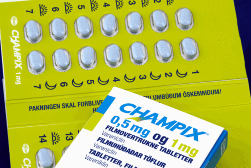 Упаковка препарата Чампикс