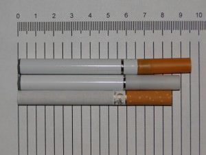 Размеры сигарет