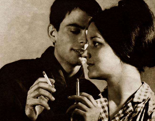 болгарская реклама сигарет. Булгартабак, 1967 год.
